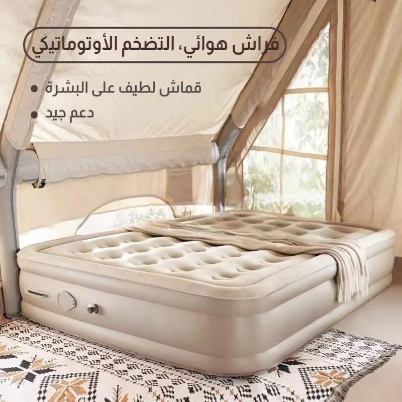 مرتبة هوائية قابلة للنفخ مقاس ١٩٨×١٥٠×٤٠ سم